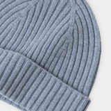 Suéter de Inverno em Lã Merino Extra-Fina - Azul Claro