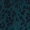 Blusa longa de manga longa plissada e estampada na cor teal