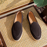 Loafers em Suede Belgas da Du Cap