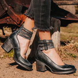 Ginevra - Sapatos de salto alto com tiras múltiplas e sola resistente