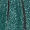 Mini Robe Teal Brilhante com Mangas Longas e Detalhes Plissados