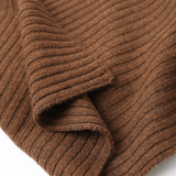 Essenciais de Inverno em Pura Lã Merino Extra-Fina - Cor Café