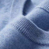 Camiseta Premium de Cashmere com Gola Redonda - Clássica