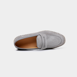 "Espadrilhas Penny Seaside - Cinza Claro" can be rewritten as "Penny Seaside Espadrilles - Light Gray".