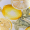 Mini Roupão Slip com Estampa de Limão Amarelo