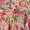 Salopete Floral Multicolorido com Decote em V e Cintura Ajustável