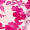 Vestido curto floral em rosa e branco com mangas estilo borboleta