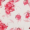 Robe midi à plis avec imprimé floral en dégradé de rose et crème