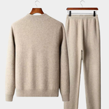 Conjunto Luxuoso de Cashmere para Controle de Temperatura