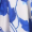 Roupão Midi A-Line Floral em Azul e Creme