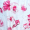 Macacão Floral Rosa e Creme com Decote Racer e Cinto
