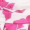 Mini Roupão Floral em Rosa e Creme com Gola Amarrada