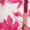 Robe Midi Floral em Rosa e Creme com Mangas Amarradas