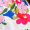 Macacão Floral Multi Smudge com Gola Racer e Cinto