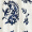 Mini Robe com Estampa Paisley em Azul e Creme, Detalhes em Renda e Babados