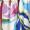 Vestido Mini Camadas com Estampa Floral Multicolorida