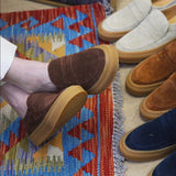 Slip-Ons de Camurça - Estilo Mallorca