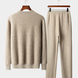 Conjunto de Relaxamento em Cashmere de Alta Qualidade