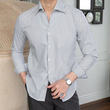 Camisa Listrada de Algodão Fairmont