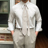 Camisa Listrada em Algodão e Bambu - Estilo 'Jet'