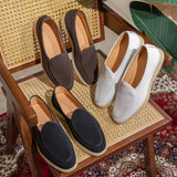 Loafers em Suede Belgas da Du Cap