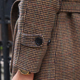 Herringbone Wool Coat - Soho Farm Collection
