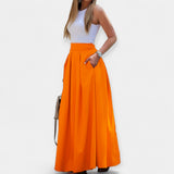 Elegante Saia Midi