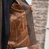 Herringbone Wool Coat - Soho Farm Collection