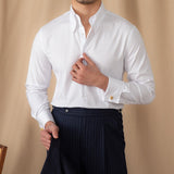 Camisa Frankfurt de Mangas Longas com Textura