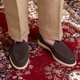 Loafers em Suede Belgas da Du Cap