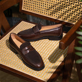 Contrast Penny Loafers - Paris Collection
