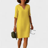 Clara - Vestido Sofisticado com Estilo Descomplicado