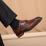 Kingsman Shoes with Double Buckle