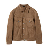 Jaqueta de Camurça Estilo Western