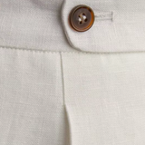 Pantalones Plisados Tuscany - Blanco