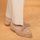 Amalfi Suede Belgian Moccasins