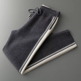 Conjunto Damien em Lã Merino Extra-Fina - Cinza Escuro