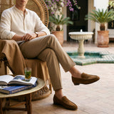 Grosvenor Suede Moccasins