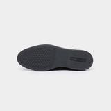 Botins Chelsea em Couro Preto