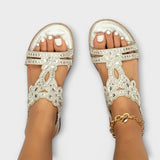 Rosalie - Sandálias Ortopédicas com Estilo Boho