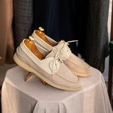 Sapatos Masculinos de Camurça 'Hamptons' com Cadarços