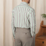 Camisa Listrada Amalfi de Algodão com Mangas Longas