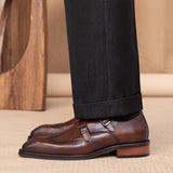 Kingsman Shoes with Double Buckle