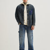 Aero Blue Baggy Jeans