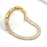 Baguette Rivière Bracelet