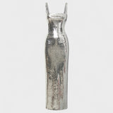 Sparkle Silver - Elegante Vestido de Noite