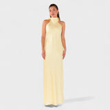 Martina - Vestido Sofisticado com Laço de Cetim