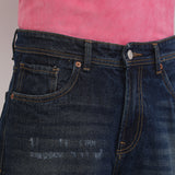 Classic Dark Blue Baggy Fit Jeans
