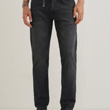 Black Ankle Fit Jeans
