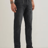 Black Ankle Fit Jeans